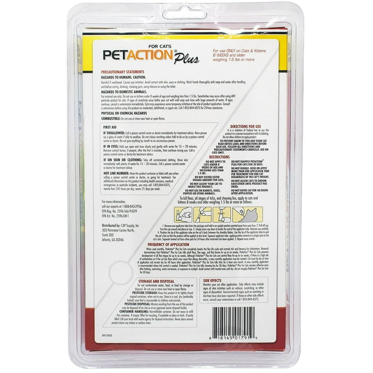 Petaction plus for store cats