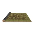 thumbnail image 2 of Ahgly Company Indoor Square Abstract Brown Modern Area Rugs, 8' Square, 2 of 4