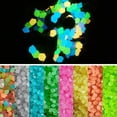 thumbnail image 2 of 500 PCS Colorful Glowing Stones, Fish Tank Glow Gravel, Glow in The Dark Aquarium Pebbles, Decorative Gravel Rocks, Glowing Pebbles Luminous Stones for Plant Aquariums, Landscaping, Home Decor, 2 of 5
