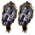 thumbnail image 2 of 2pcs Removable Terror Wall Sticker Horrible Wall Sticker, 2 of 3