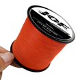 thumbnail image 1 of 100M 8 Braid Pe Braided Fly Carp Fishing Line Lure Reel Multifilament Sea Boat Rod Accessories for Trolling Big Thread Goods Orange 100M-0.37MM-52LB, 1 of 6