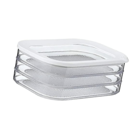 Lijie Deli Container for Fridge Organizers,Deli Containers with Lids,Cheese Keeper Box 1 set