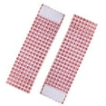 thumbnail image 3 of KAKOWELY 30 servilletas elegantes con 8 filas de diamantes de imitación, bonitas hebillas para decoración de bodas (rojo), 3 of 4