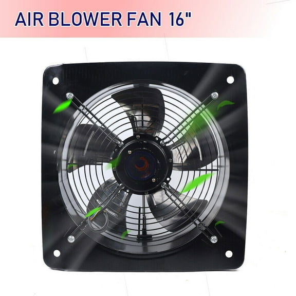 16'' Ventilating Extractor Fan Industrial Commercial Metal Axial Ventilation Fan Extractor Fan Air Blower