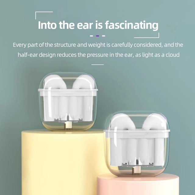 Auriculares Inalámbricos Auricular Inalámbrico A2 Pro Totalmente Transparente Compatible Con Bluetooth (Blanco) Kuymtek Para estrenar