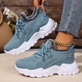 thumbnail image 4 of Women's Winter Boots Sports Shoes Oversized Women's Shoes With Fleece Insulation Casual Shoes, 4 of 8