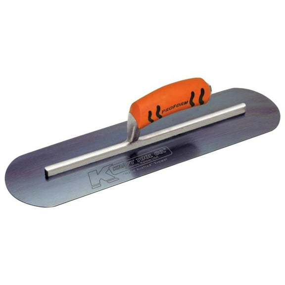 Kraft Tool Co 24In X 4In Blue Steel Pool Trowel