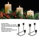 thumbnail image 4 of Candelabra, Múltiples Propósitos de 2 PCS Soportador de Velas de Vela de Hierro para la Decoración, 4 of 7