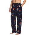 thumbnail image 2 of Xecao Mushrooms3 Men's Straight Lounge Pajama Pants: The Ultimate in Comfortable Sleepwear, 2 of 9