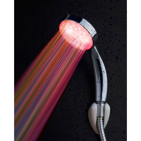 TAUT LED Bathroom Shower Head Lights Up with Automatic Changing,Mix