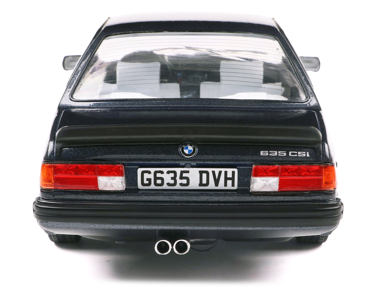 1984 BMW 635 CSI (E24) Macau Blue Metallic 1/18 Diecast Model Car by Solido