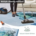 thumbnail image 5 of Teal Sea Turtle Outdoor Rug for Patio/Deck/Porch, Non-Slip Large Area Rug 4 x 6 Ft, Coastal Ocean Summer Ocean Waves Indoor Outdoor Rugs Washable Area Rugs, Reversible Camping Rug Carpet Runner, 5 of 8