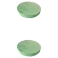 thumbnail image 2 of Moyic Futón circular - Cojín engrosado para sentarse durante mucho tiempo Tela transpirable Cojín para arrodillarse de adoración de Buda Terciopelo verde) 2piezas, 2 of 6