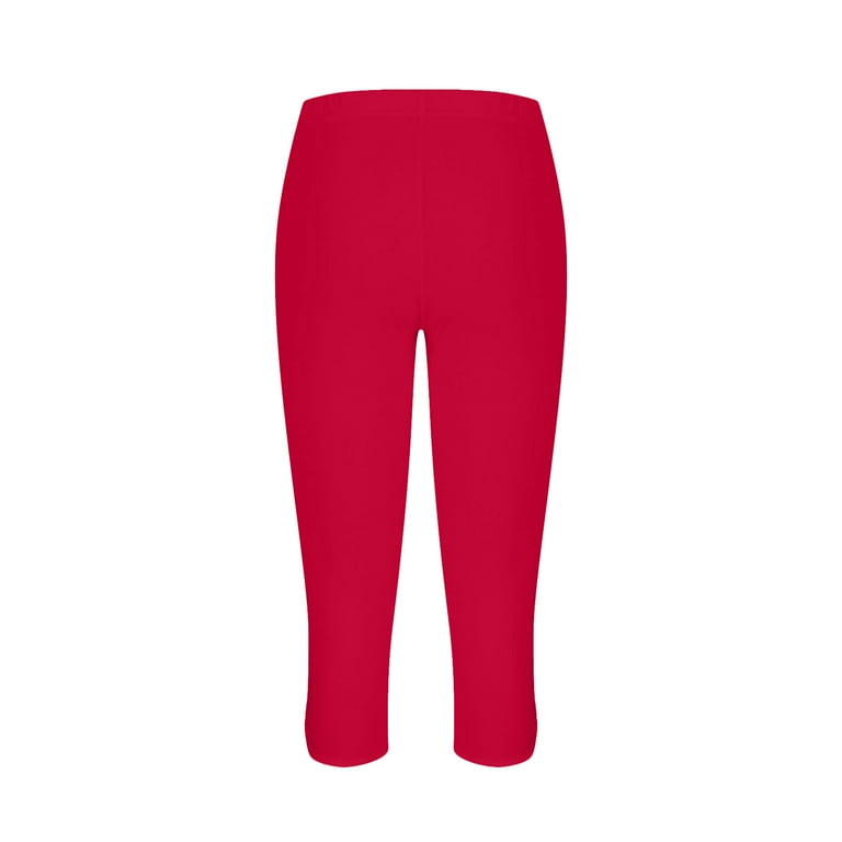 Women'S Yoga Pants Capri Leggings Solid Color High Waisted Women'S Yoga Pants Capri Leggings Solid Color High Waisted