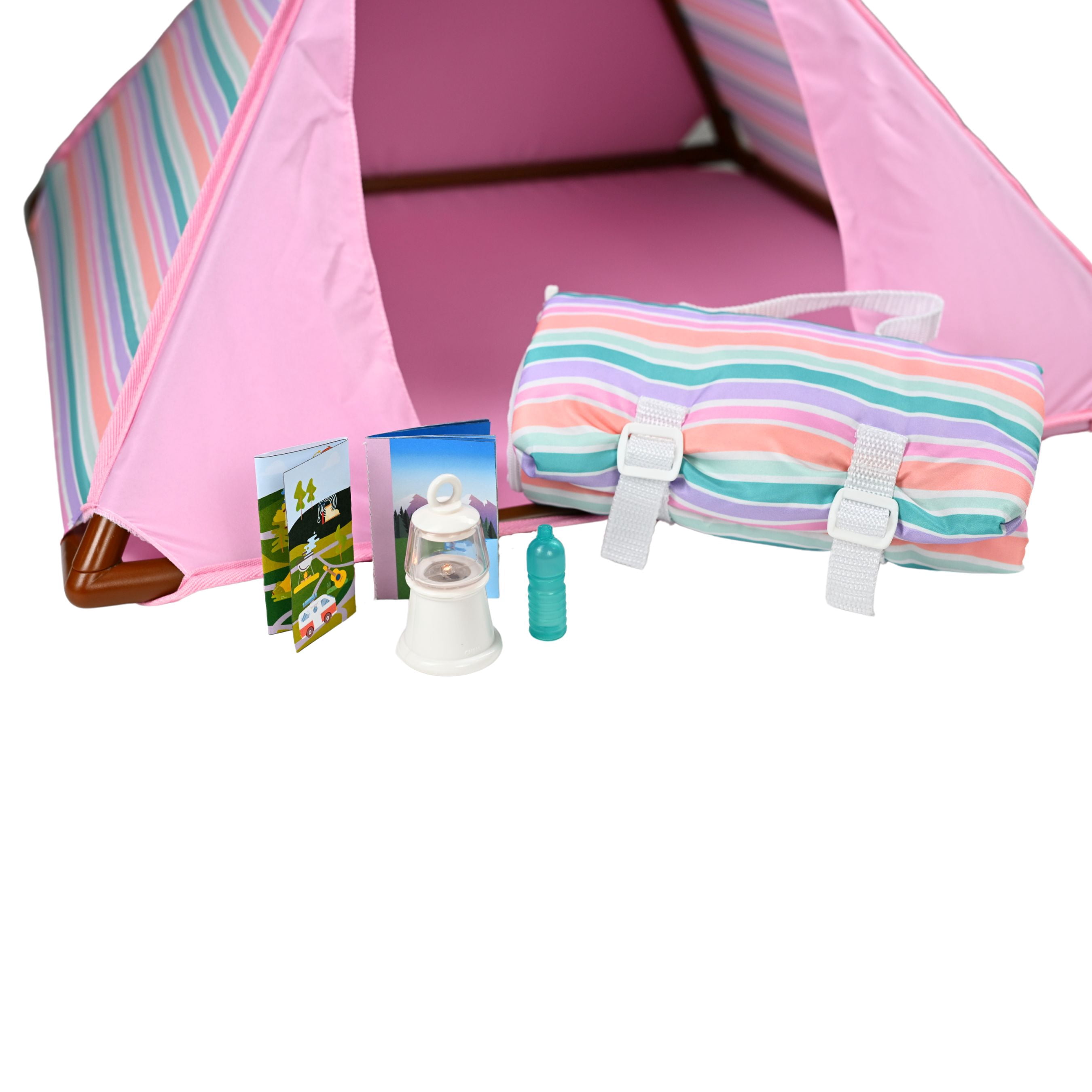 My Life As Glamping Play Set for 18" Dolls, 7 Pieces Included