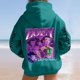 thumbnail image 3 of Pop cazadora para niña Demo-n Hunters Hooded Hoodie,HUNTR/X Rumi,Mire Zoeyy Kids Long Sleeve Hoodie,HUNTR/X Print,Girls' Fashion Casual Long Sleeve Printed Crew Neck Hoodie Top, 3 of 3