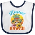 thumbnail image 3 of Inktastic Kauai Hawaii Vacation Tiki Boys or Girls Baby Bib, 3 of 4