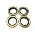 thumbnail image 3 of (Paquete de 4) WPS Sellos de grasa para eje de remolque de doble labio 1.68'' X 2.56'' X 0.500'' WPS 168255TB para rodamientos de rueda de remolque L68149 de 1 3/8'', 3 of 4