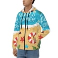 thumbnail image 3 of Naloa Hello Summer1 Men’s Hoodies, Zip up Hoodie, Sweatshirts,Hoodies for Men Sizes S-3XL-Large, 3 of 5