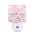 thumbnail image 1 of Balery Breast Cancer Ribbons Awareness Luz Nocturna LED con Sensor Automático, Enchufe con Sensor Crepuscular, Luz Suave de 0.5W para Dormitorio, Pasillo, Baño-EU, 1 of 7
