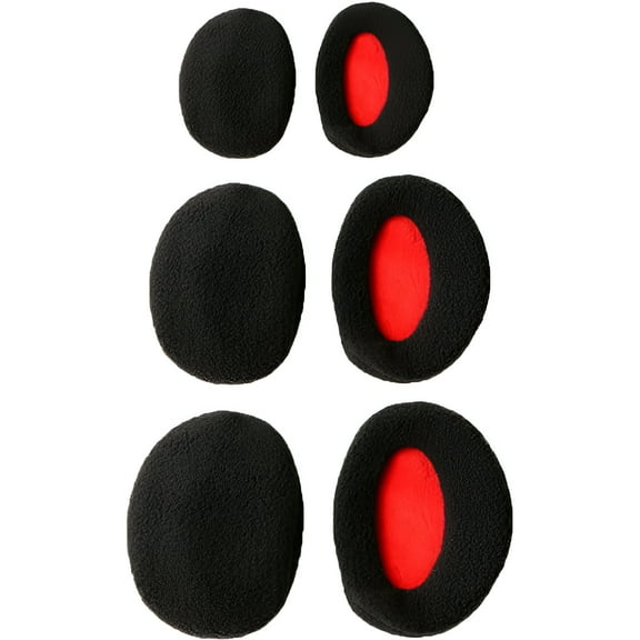 TELOLY 3Pairs Ear Warmers Bandless Earmuffs Ear Covers for Cold Weather Ear Caps for Winter Head Wrap Earmuffs for Men Women