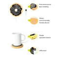 thumbnail image 3 of Cup Warmer USB Powered - Decorative Cookie Coffee Mug Heating Pad Tea Cup Warmer, 3 of 10