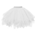 thumbnail image 1 of Falda sin tirantes multicolor de color caramelo para vestido de novia, falda de media longitud, falda pirata colorida, 1 of 6