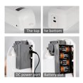thumbnail image 3 of Fengjie Bathroom Touchless Cleaning Liquid Dispenser Machine Wall-mounted Fine Mist Spray Hand Hygiene Automatic Sensor Hand Cleaner Induction Sprayer Machine 1000ML (Batteries not included), 3 of 8