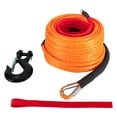thumbnail image 6 of Miumaeov 3/8" x 92' Synthetic Winch Rope with Hook Winch Cable with Protective Sleeve Car Tow Recovery Cable for 4WD Off-Road Vehicle Truck ATV UTV SUV 25500 LBS Breaking Strength, 6 of 11
