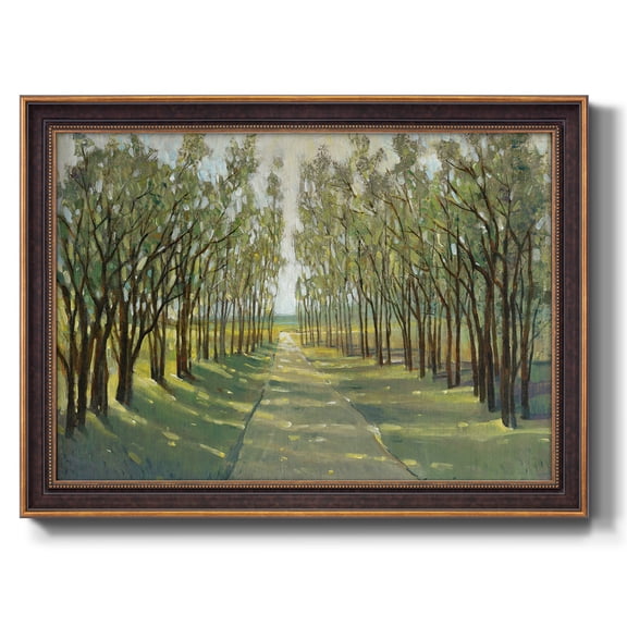Forest Path Premium Framed Canvas- Ready to Hang