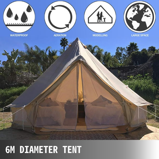 Cotton canvas tent deals