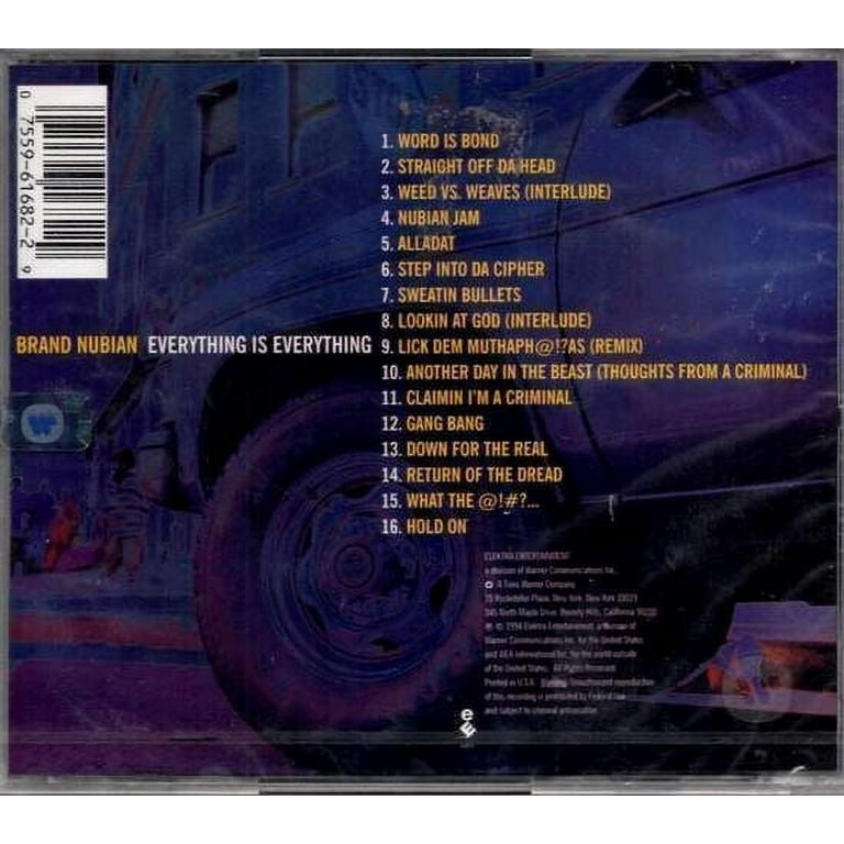 Brand Nubian - Everything Is Everything - CD - Walmart.com