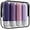 Purple, variant on Travel Bottles for Toiletries, Tsa Approved 3oz Travel Size Containers BPA Free Leak Proof Refillable Liquid Silicone Squeezable Travel Accessories for Shampoo Conditioner Lotion (4 Pack)