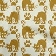 thumbnail image 1 of oneOone Polyester Spandex Cream Fabric Halloween Sewing Craft Projects Fabric Prints By Yard 56 Inch Wide, 1 of 4