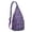 Purple-14, variant on Vintage Boho Sling Backpack – Retro Tribal Ethnic Crossbody Bag, Artistic Geometric Hiking Shoulder Bag for Women & Men, Rustic Floral Travel Daypack