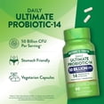 thumbnail image 4 of Probiotic | 50 billion CFU | 14 Probiotic Strains | 60 Capsules | 200mg Prebiotics | by Nature's Truth, 4 of 7