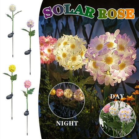 Yard Light Decorative Solar Lights Outdoor Waterproof Solar Walkway Light Outdoor Solar Lights for Patio Solar Garden Lights Outdoor Outdoor Solar Lights