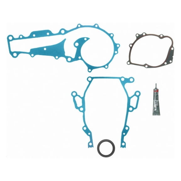 Timing Cover Gasket Set - Compatible with 1986 - 1995 Cadillac DeVille 1987 1988 1989 1990 1991 1992 1993 1994