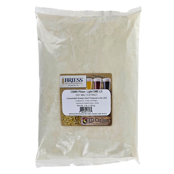 Briess Dried Malt Extract- Pilsen- 3 Lb.