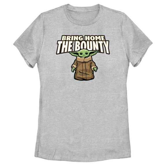 Women's Star Wars: The Mandalorian Homebound Graphic Tee Athletic Heather Small