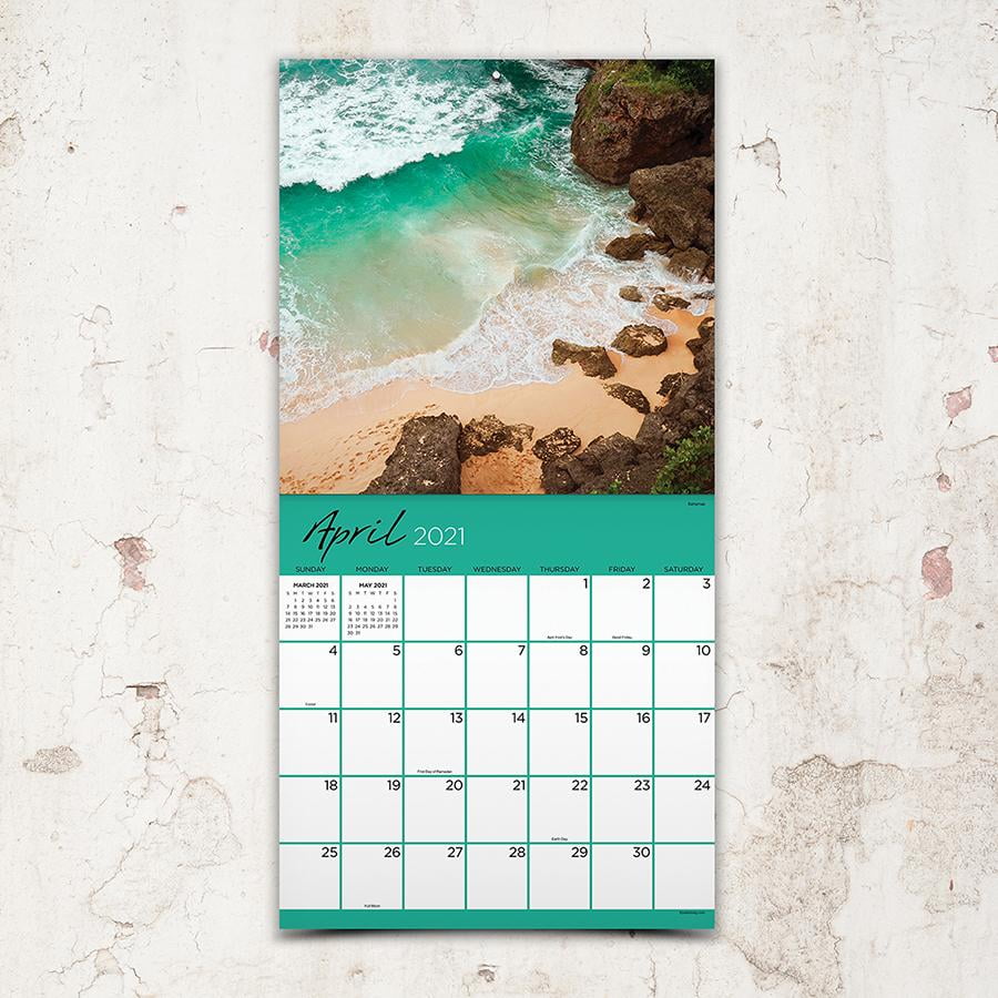 2021 Tropical Beaches Wall Calendar Walmart Canada 2021 tropical beaches calendar how to find out wher p