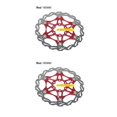 thumbnail image 3 of Eigraketly Rotor de freno de bicicleta de montaña, Rotor de acero inoxidable de 160mm/180mm/203mm, Rotor flotante de disipación de calor fuerte, Type6 NO6, 3 of 6