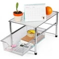 thumbnail image 3 of Under Sink Organizer, Sliding Mesh Basket Organizer Drawer Chrome, 3 of 6