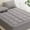 Light Grey, variant on decorUhome Quilted Fitted Queen Mattress Pad, Elastic Mattress Topper, Cooling Soft Mattress Cover Stretches up to 21” Deep, Machine Washable Mattress Protector (60x80 inch, White)