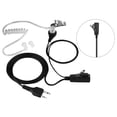 thumbnail image 1 of Air Transparent Tube Earbud Earpiece Heatset Mic for   Talkie Radio Headset, 1 of 7