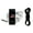 Black, variant on Shark Scuba Symbol on Black Diver Dive Headphone Cord Wrap Cable Wire Organizer Set