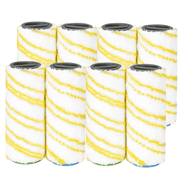 8 Pcs Roller Brush Replacement Accessories for FC5 FC7 FC3 FC3D Electric Floor Cleaner