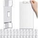 thumbnail image 1 of 12pcs Vertical Blind Repair Vane Savers, Metal Vertical Blind Repair Tabs, Vertical Blind Repair Clips for Vertical Blinds Replacement Slats, White, 1 of 4