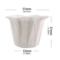 thumbnail image 4 of 100 Uds K-Cup Pods filtros de café desechables cápsulas de papel de café para Keurig 1,0 2,0, 4 of 6
