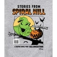 thumbnail image 3 of Nightmare Before Christmas - Spiral Hill Oogie Boogie Moon - Men's Crew Fleece Sweatshirt, 3 of 5